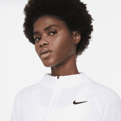 NikeCourt Dri-FIT Victory Women's Long-Sleeve 1/2-Zip Tennis Top