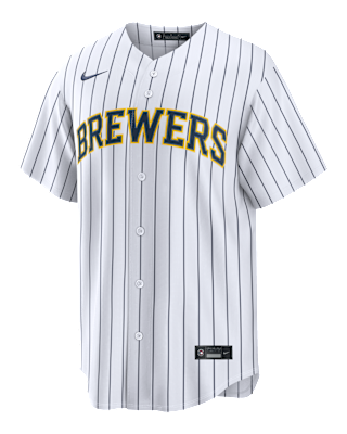 Мужские джерси Christian Yelich Milwaukee Brewers Nike MLB Replica Jersey