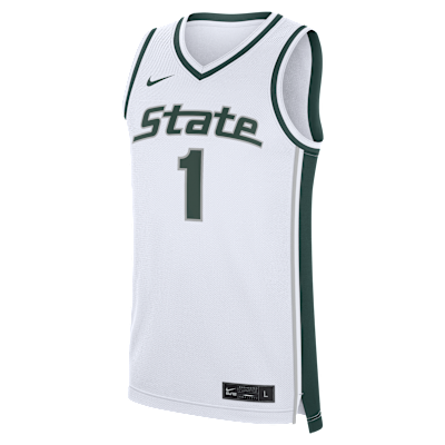 Michigan State Replica Men's Nike College Basketball Jersey