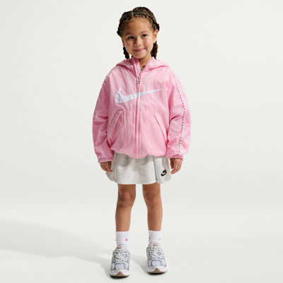 Chamarra ripstop translúcida y ligera para niños talla pequeña Nike