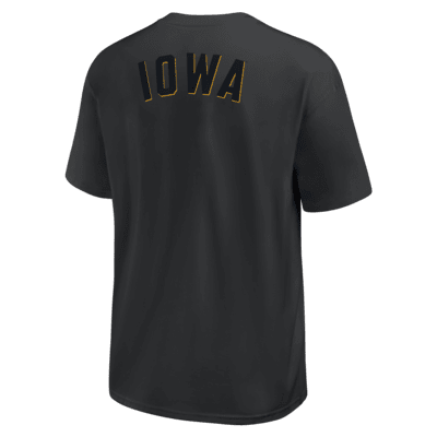 Playera universitaria Nike para hombre Iowa Hawkeyes Statement Max90