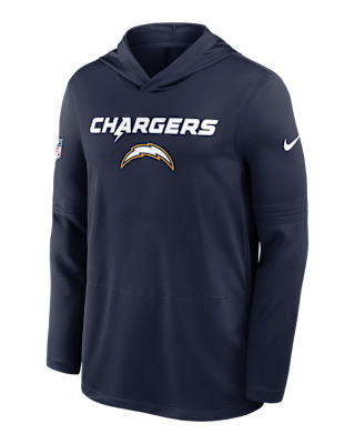 Мужские  Los Angeles Chargers Pass Accuracy Nike Dri-FIT NFL Long-Sleeve Hooded Top