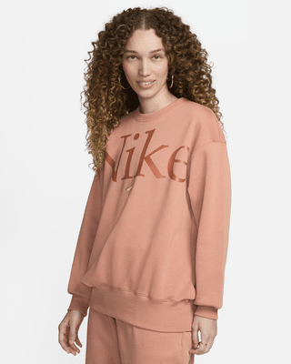 Женский свитшот Nike Sportswear Phoenix Fleece Oversized Crew-Neck Logo