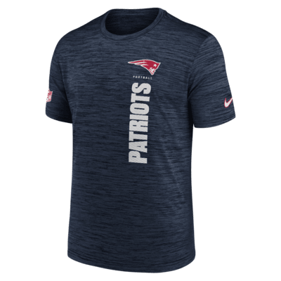 New England Patriots Sideline Velocity Men's Nike Dri-FIT NFL T-Shirt