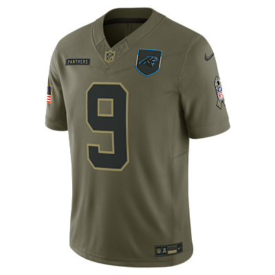 Bryce Young Carolina Panthers Salute to Service Men's Nike Dri-FIT NFL Limited Jersey