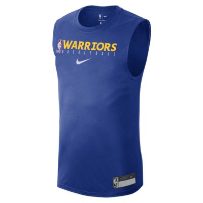 golden state warriors sleeveless hoodie nike