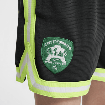 Giannis DNA Dri-FIT basketbalshorts voor kids