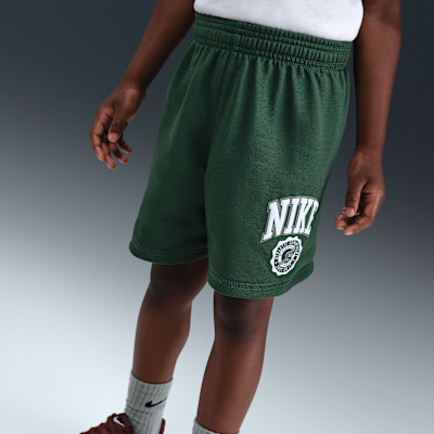 Conjunto de educación física para niños talla pequeña Nike Sportswear Shorts reversibles