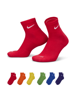 Unisex носки Nike Everyday Plus Cushioned Training Ankle Socks (6 Pairs) для тренировок