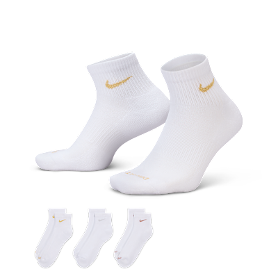 Calze da training alla caviglia Nike Everyday Plus Cushioned (3 paia)
