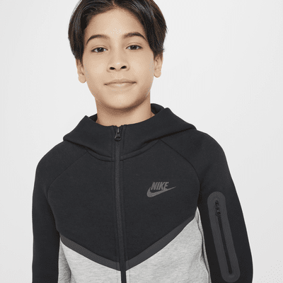 Nike Sportswear Tech Fleece Hoodie met rits voor kids