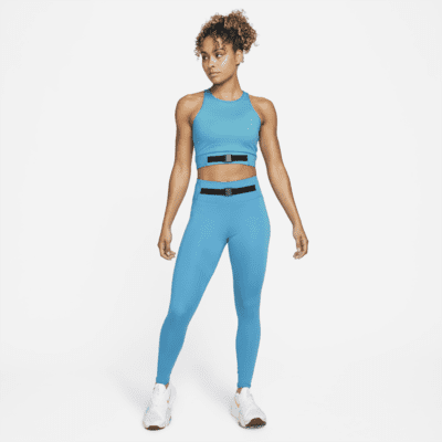 Camiseta de tirantes de entrenamiento corta para mujer Nike Dri-FIT Buckle