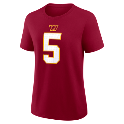 Jayden Daniels Washington Commanders Women's Nike NFL T-Shirt from Nike - $45