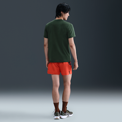 나이키 남성 드라이 핏 트레일 러닝 티셔츠