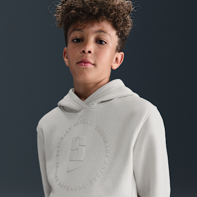 Sabrina Club Fleece Big Kids' Basketball Hoodie