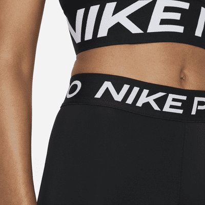 Nike Pro Women's Mid-Rise Mesh-Panelled Leggings