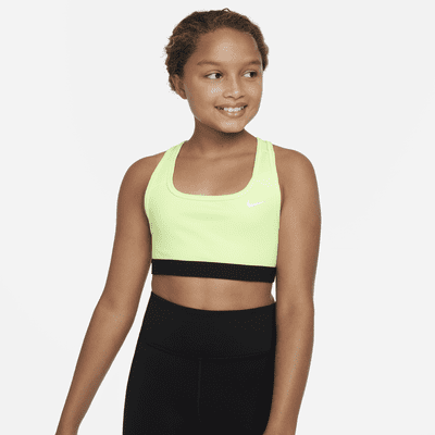 Nike Swoosh Big Kids' (Girls') Sports Bra