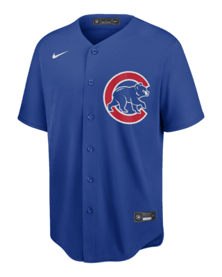 MLB Chicago Cubs City Connect Men's Replica Baseball Jersey.