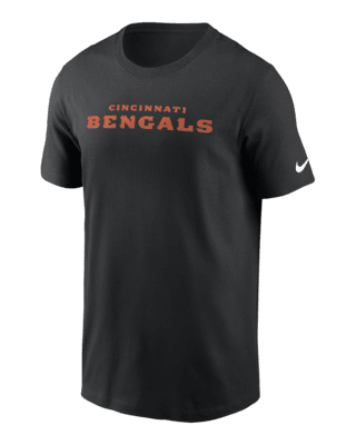 Мужская футболка Cincinnati Bengals Primetime Wordmark Essential Nike NFL