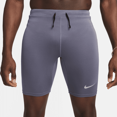 Męskie legginsy z wszytą bielizną do biegania o długości 1/2 Dri-FIT Nike Fast