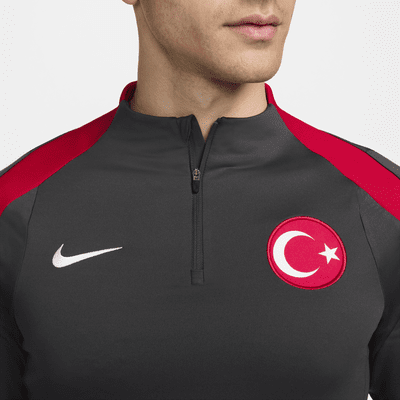 Türkei Strike Nike Dri-FIT Fußball-Drill-Oberteil für Herren