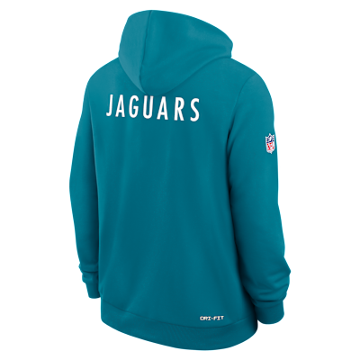 Jacksonville Jaguars Alt Offensive Set Play Sideline Men's Nike Dri-FIT NFL Pullover Hoodie