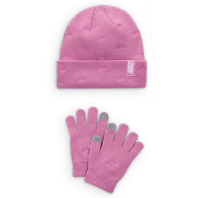 Conjunto de gorro Peak de dos piezas para niño talla grande Nike Futura Toss