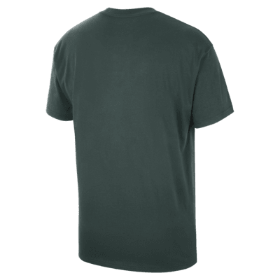 Playera de cuello redondo para hombre Nike College Max90 de Michigan State