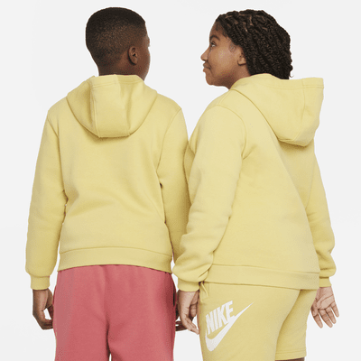 Nike Sportswear Club Fleece Big Kids' Pullover Hoodie (Extended Size)