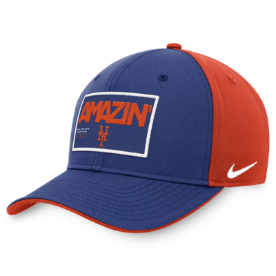 New York Mets Classic99 Color Block Men's Nike MLB Adjustable Hat.