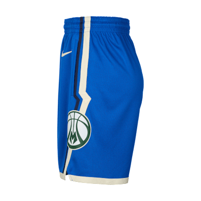 Milwaukee Bucks 2024/25 City Edition Swingman Nike Dri-FIT NBA-herenshorts