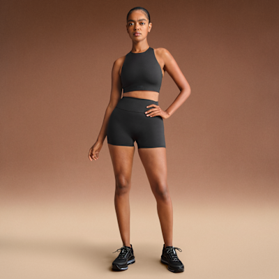 Shorts de tiro alto de 8 cm para mujer NikeSKIMS Matte