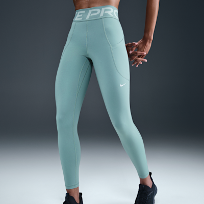 Leggings tiro alto de 7/8 con bolsillos para mujer Nike Pro Sculpt