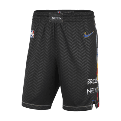 Brooklyn Nets City Edition 2020 Men's Nike NBA Swingman Shorts. Nike CA