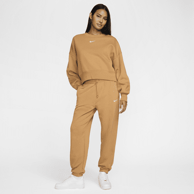 Nike Sportswear Phoenix Fleece Women's High-Waisted Oversized French Terry Tracksuit Bottoms