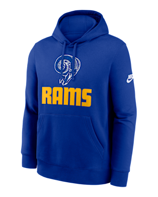 Мужское худи Los Angeles Rams Best Season Rewind Club Nike NFL Pullover Hoodie