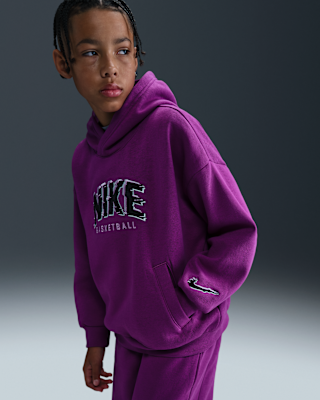 Детское худи Nike Culture of Basketball Big Kids' Pullover Fleece Hoodie для баскетбола