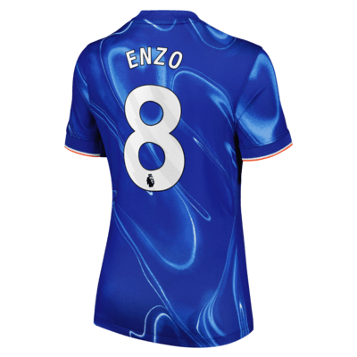 Enzo Fernández Chelsea 2024/25 Stadium Home Women's Nike Dri-FIT Soccer Jersey