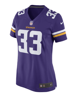 Женские джерси Aaron Jones Minnesota Vikings Nike NFL Game Football Jersey для футбола