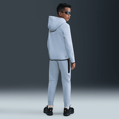 Sudadera con gorro con cierre completo para niños grandes Nike Sportswear Tech Fleece