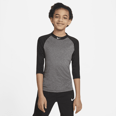 Nike Dry Big Kids' (Boys') 3/4-Sleeve Baseball Top