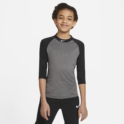 nike dri fit youth long sleeve shirts