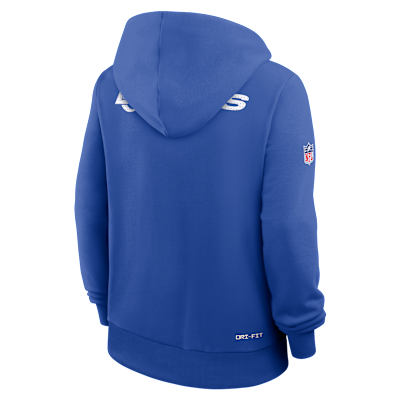 Los Angeles Rams Sideline Women's Nike Dri-FIT NFL Pullover Hoodie