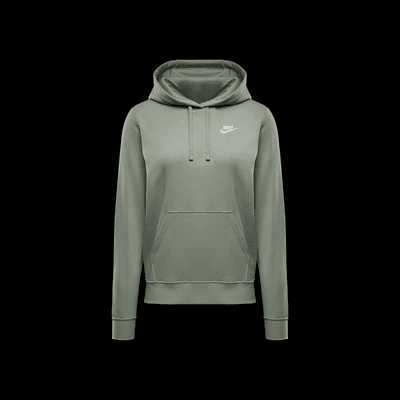 Sudadera con gorro sin cierre para mujer Nike Sportswear Club Fleece