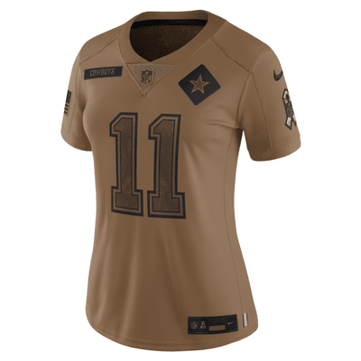 Nike Dallas Cowboys No71 La'el Collins Olive Youth Stitched NFL Limited 2017 Salute to Service Jersey