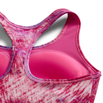 Bra deportivo con almohadillas para mujer Nike Dri-FIT USA Swoosh