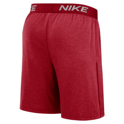 Shorts de la MLB Nike Dri-FIT para hombre Boston Red Sox Authentic Collection Practice