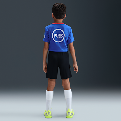 Short de foot en maille Nike Dri-FIT Total 90 Paris Saint-Germain Strike 3e tenue pour ado