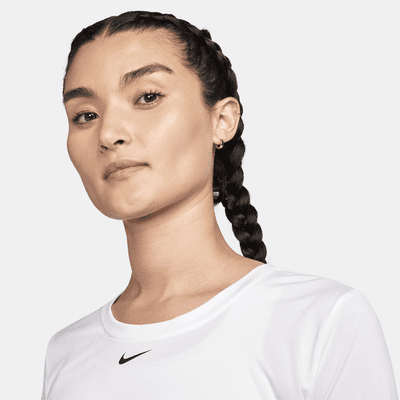 Nike Dri-FIT One Women's Standard Fit Long-Sleeve Top. Nike VN