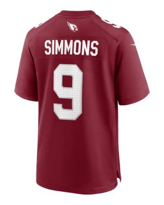 Arizona Cardinals Nike Game Road Jersey - White - Marquise Brown - Mens